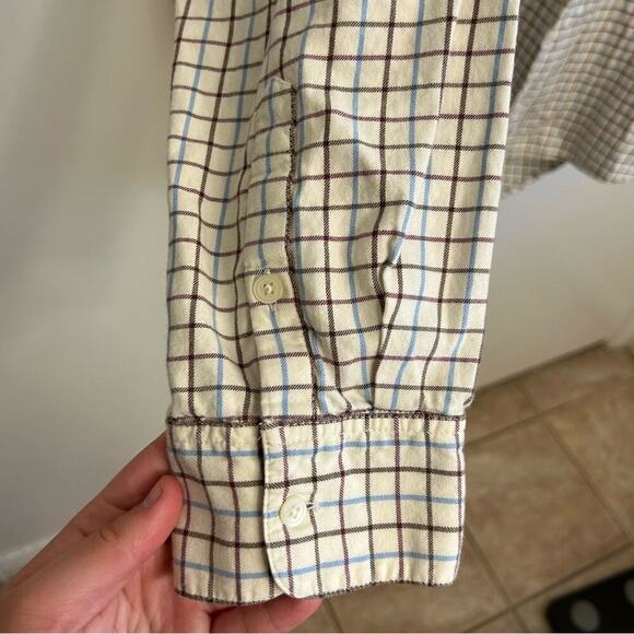 Madewell Oversized Flannel Button Up Shirt XL - Picture 5 of 7